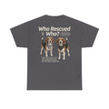 Beagle - Who Rescued Who? T-Shirt