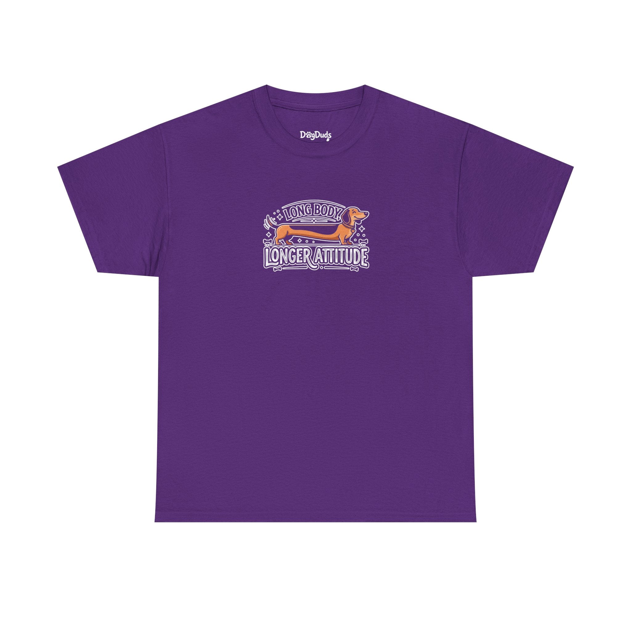 'Long Body, Longer Attitude' T-Shirt — Bold Statement Graphic Tee
