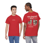 Husky - Who Rescued Who? T-Shirt