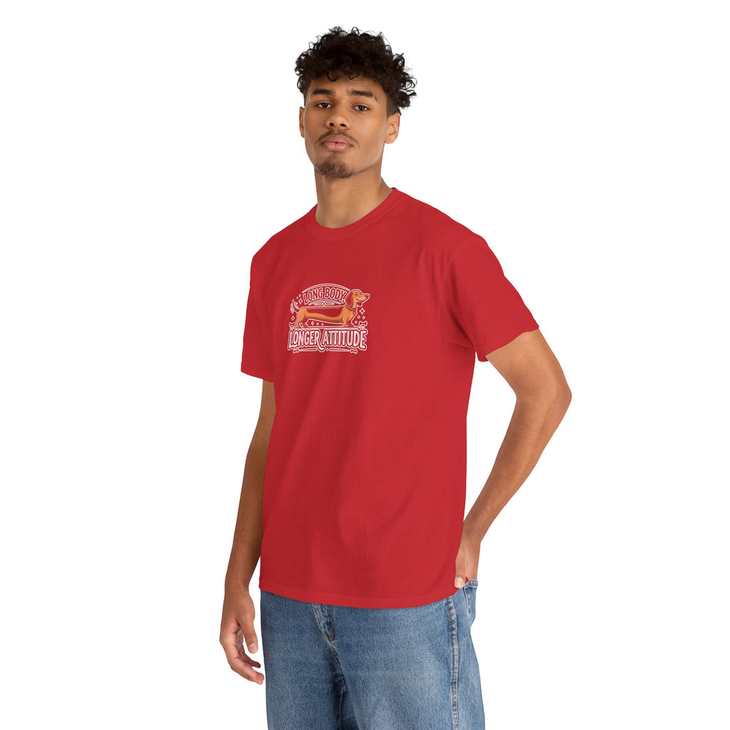 'Long Body, Longer Attitude' T-Shirt — Bold Statement Graphic Tee