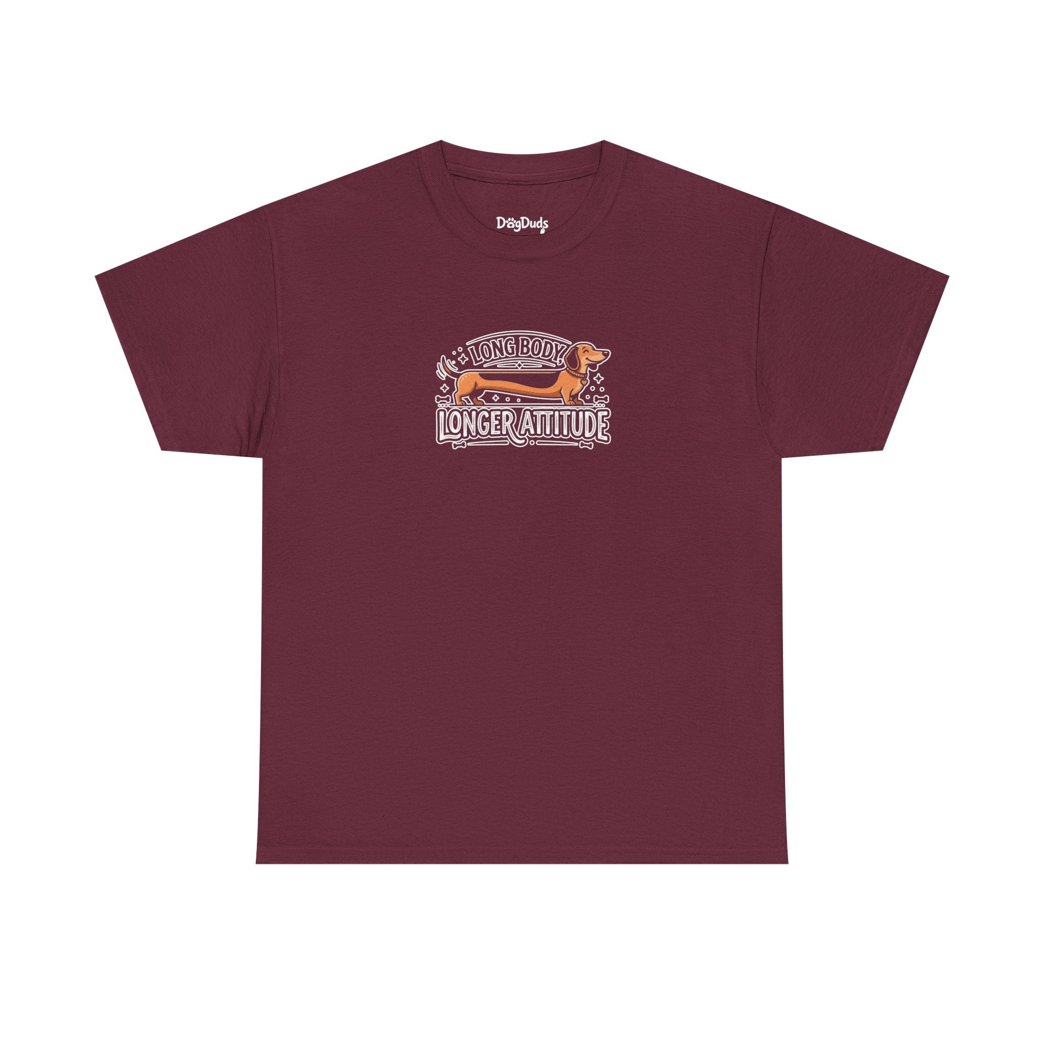 'Long Body, Longer Attitude' T-Shirt — Bold Statement Graphic Tee