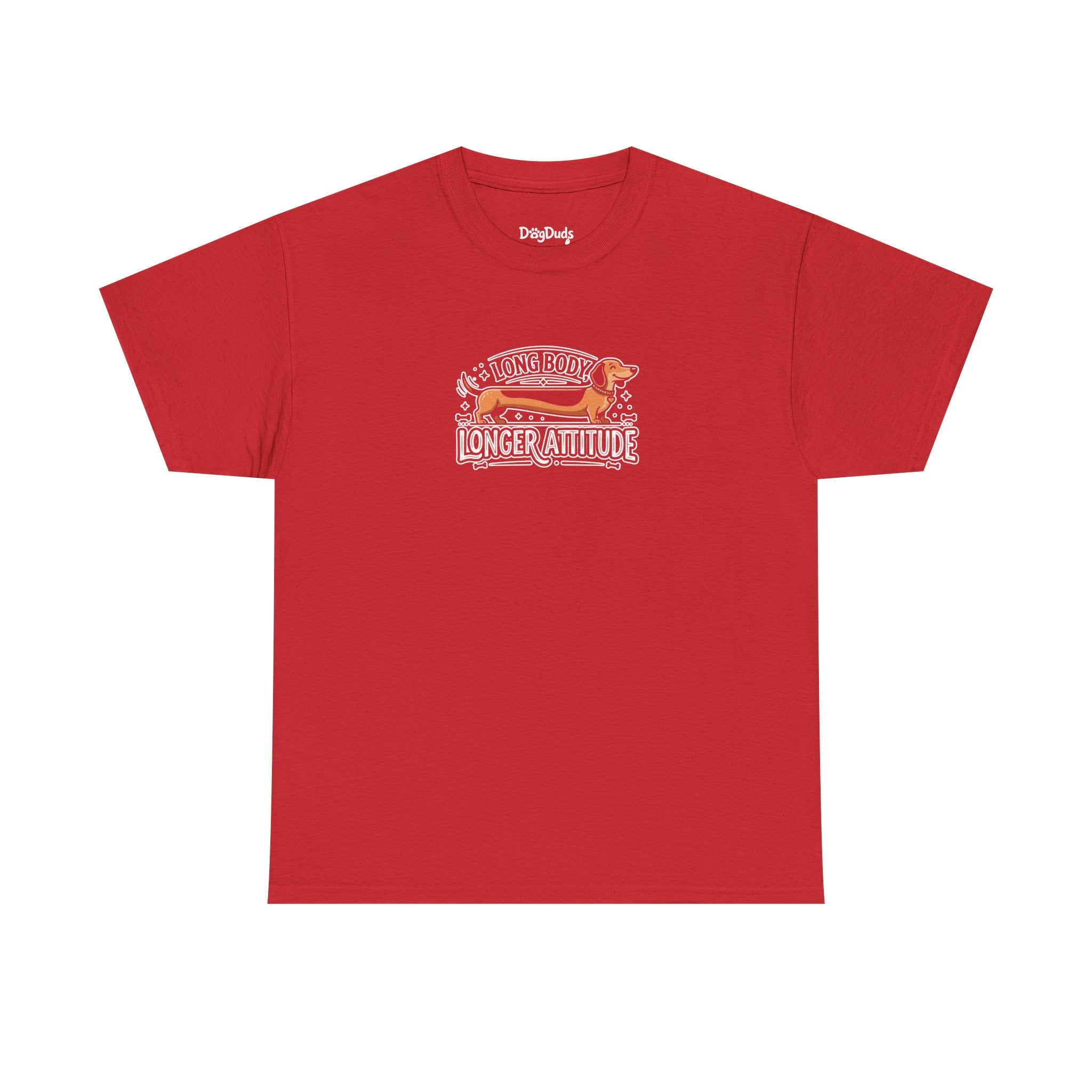 'Long Body, Longer Attitude' T-Shirt — Bold Statement Graphic Tee