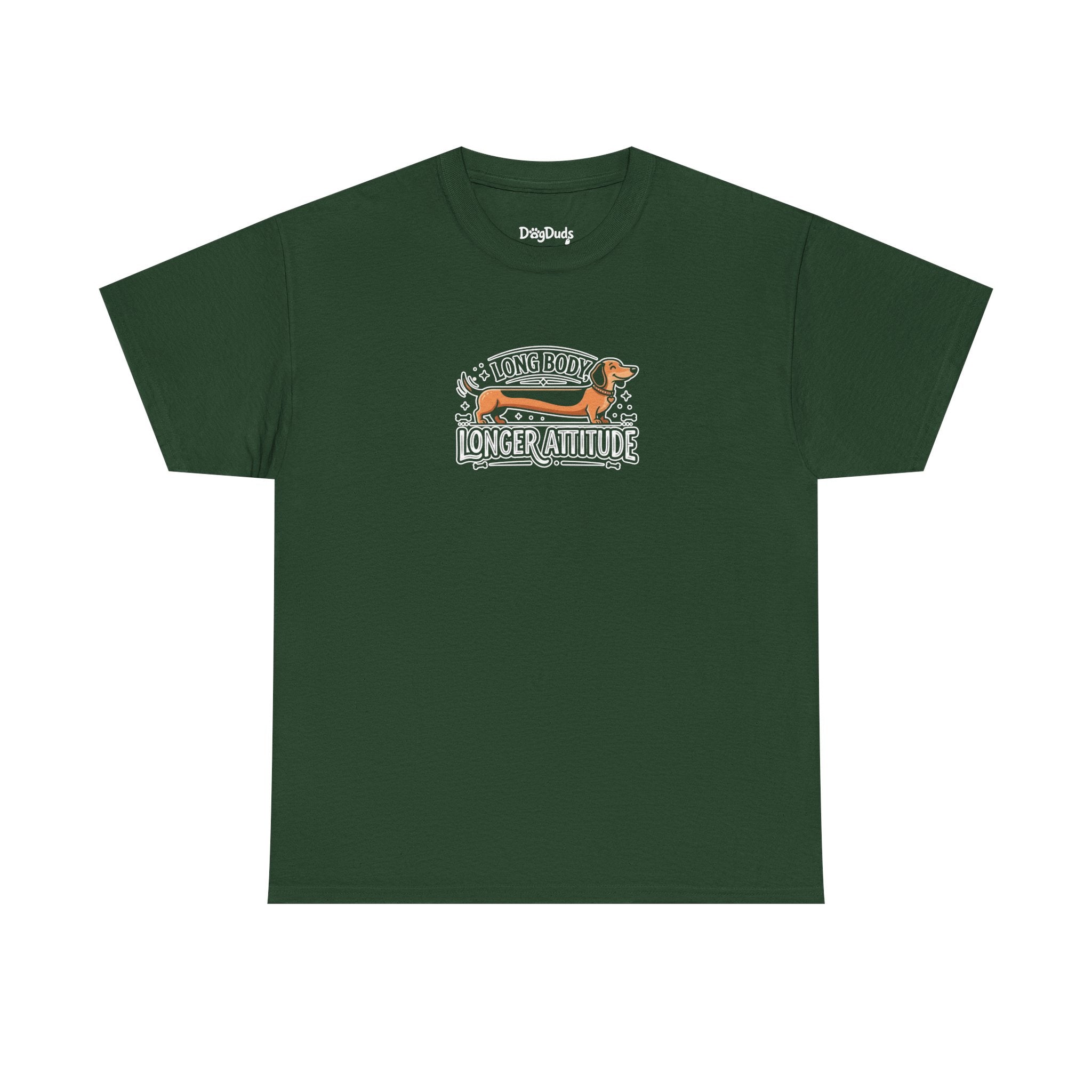 'Long Body, Longer Attitude' T-Shirt — Bold Statement Graphic Tee