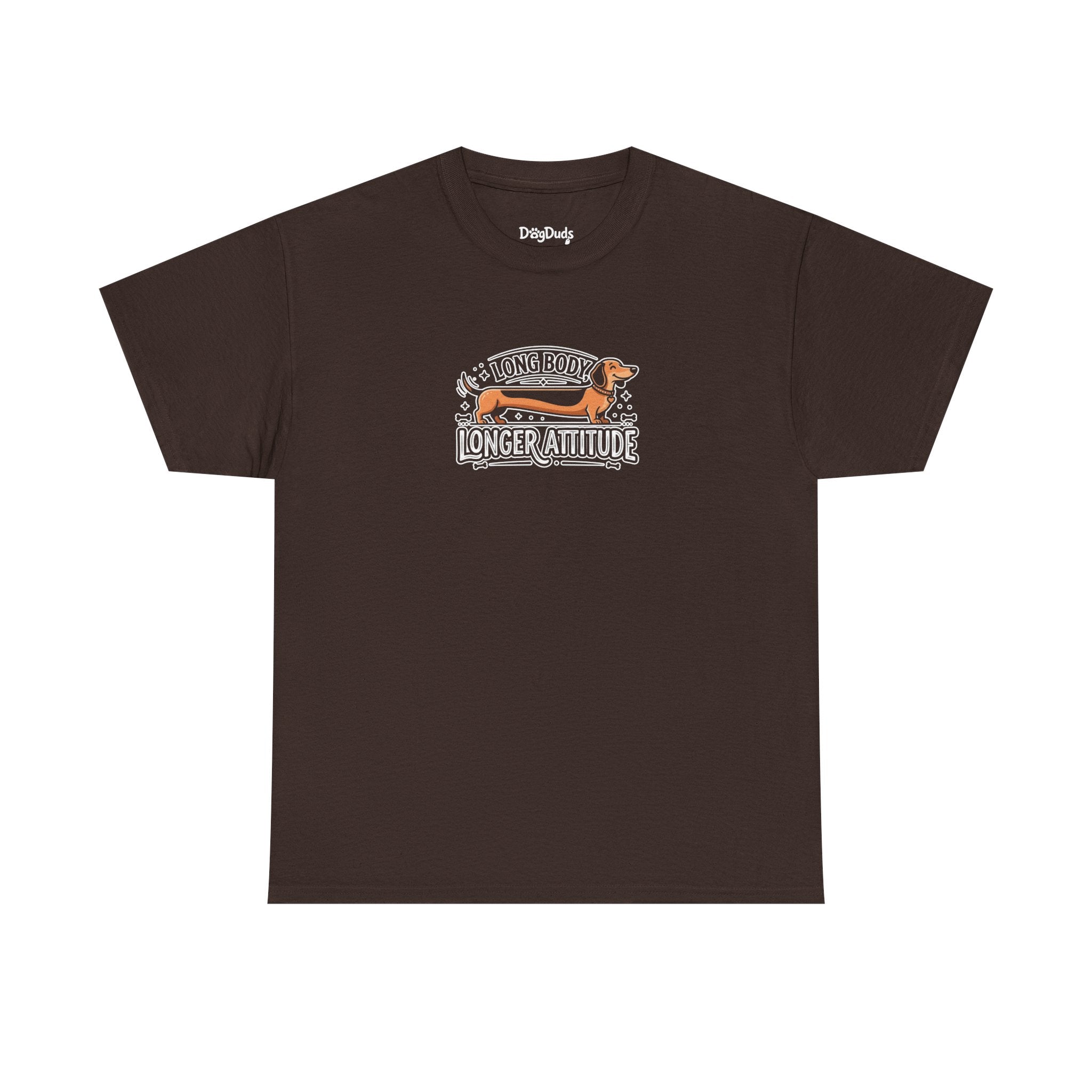 'Long Body, Longer Attitude' T-Shirt — Bold Statement Graphic Tee