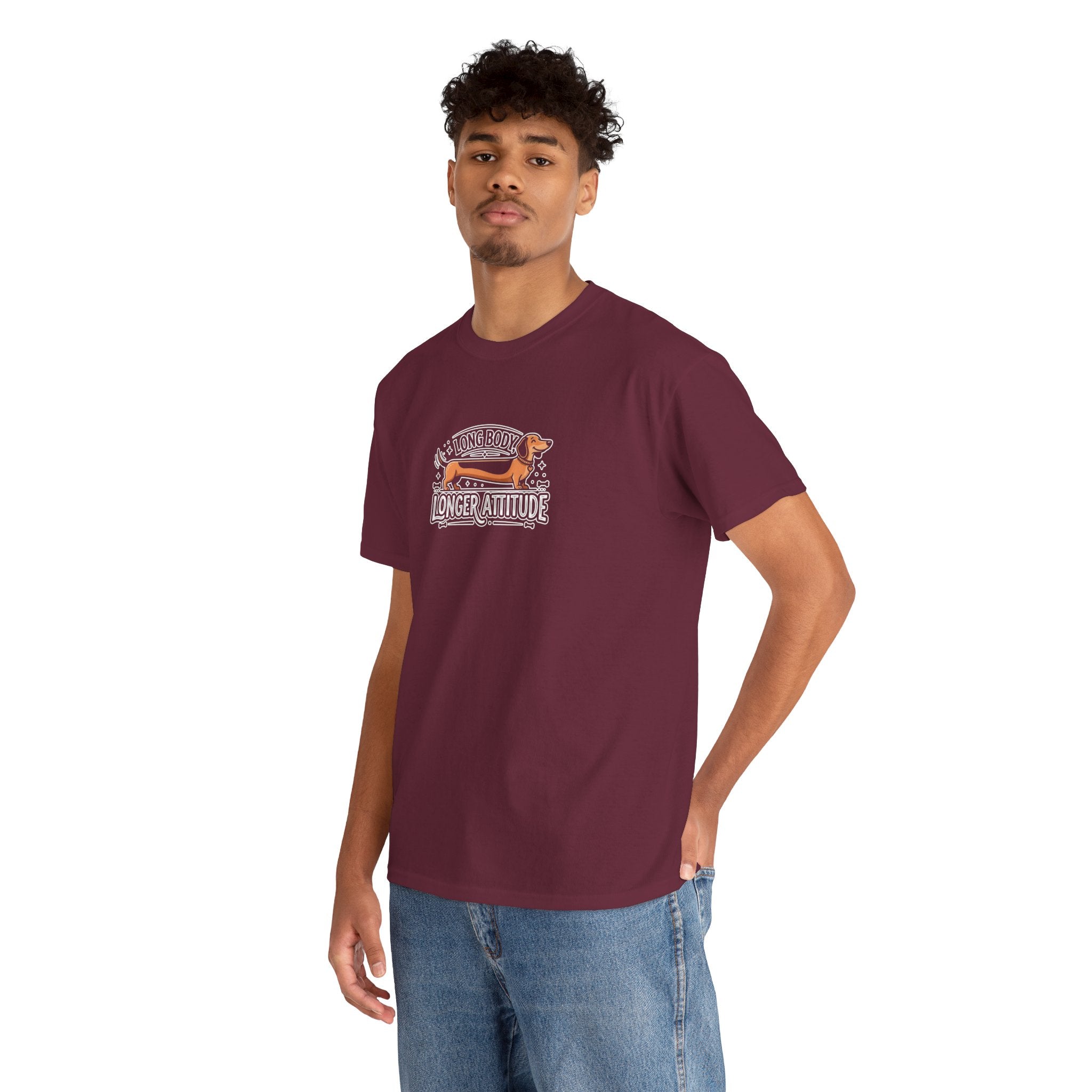 'Long Body, Longer Attitude' T-Shirt — Bold Statement Graphic Tee
