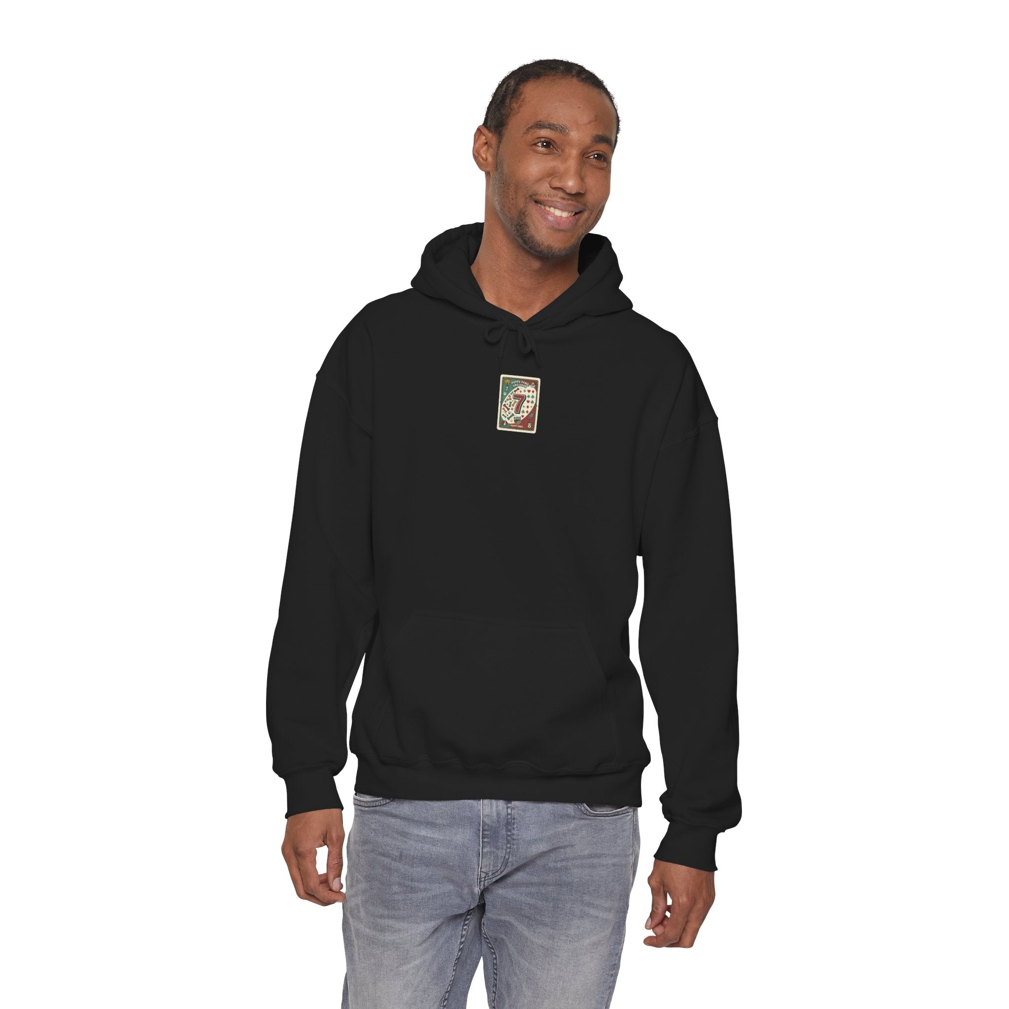 Puppy Paws, Uno Draws Hoodie — Funny Dog Lover Sweatshirt