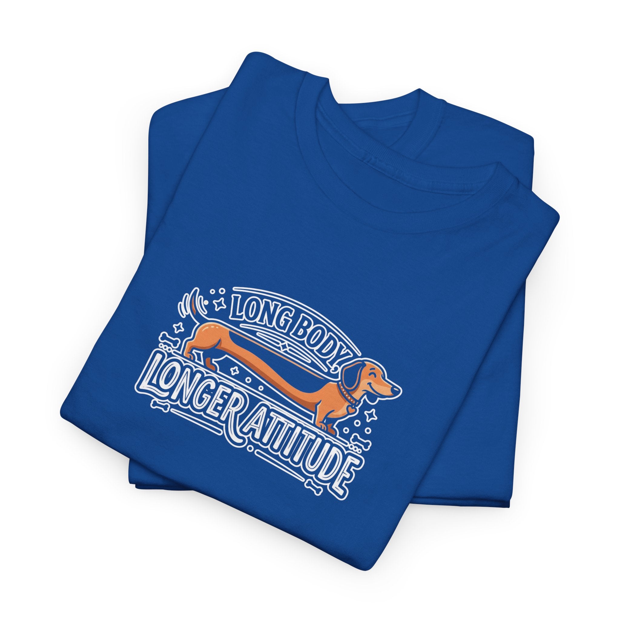 'Long Body, Longer Attitude' T-Shirt — Bold Statement Graphic Tee