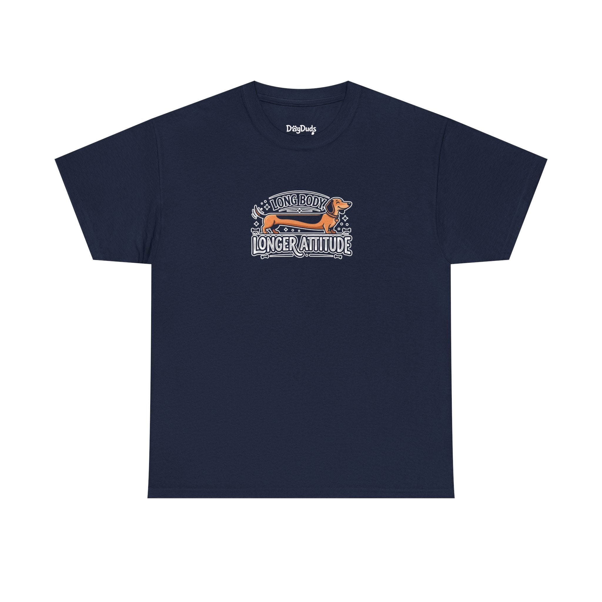 'Long Body, Longer Attitude' T-Shirt — Bold Statement Graphic Tee