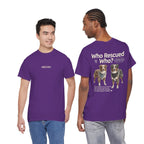 Australian Shepard - Who Rescued Who? T-Shirt