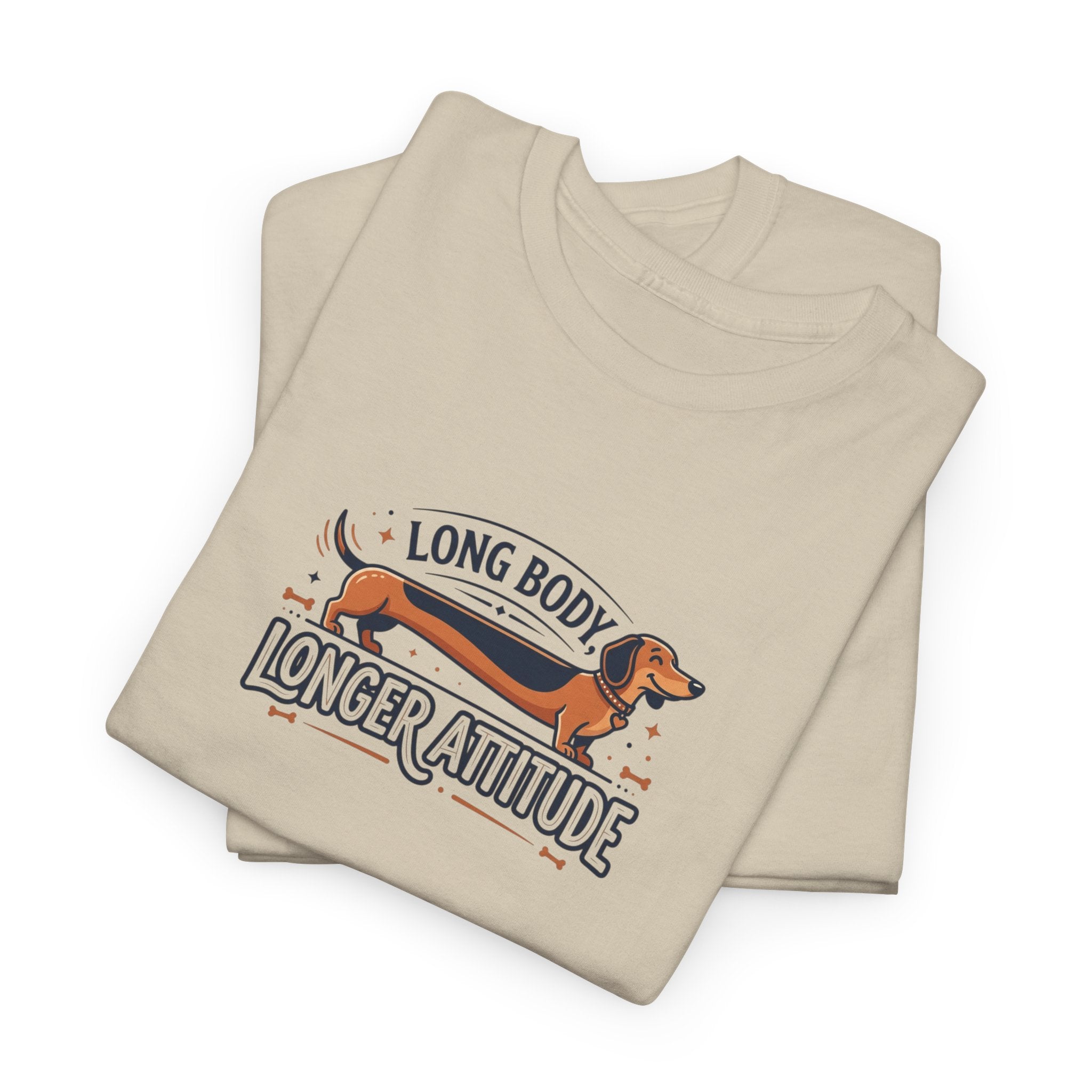 'Long Body, Longer Attitude' T-Shirt — Bold Statement Graphic Tee