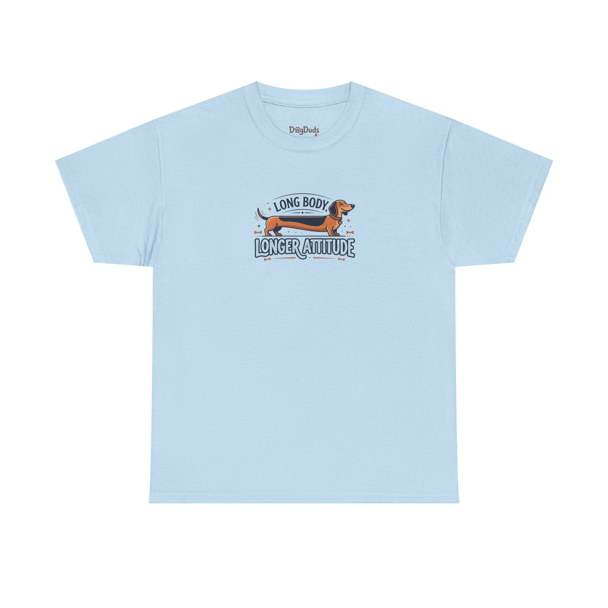 'Long Body, Longer Attitude' T-Shirt — Bold Statement Graphic Tee