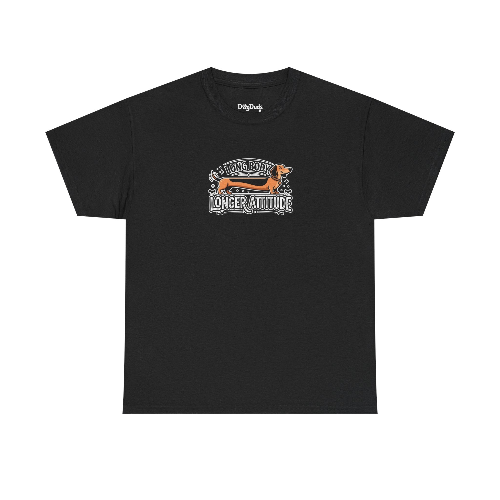 'Long Body, Longer Attitude' T-Shirt — Bold Statement Graphic Tee