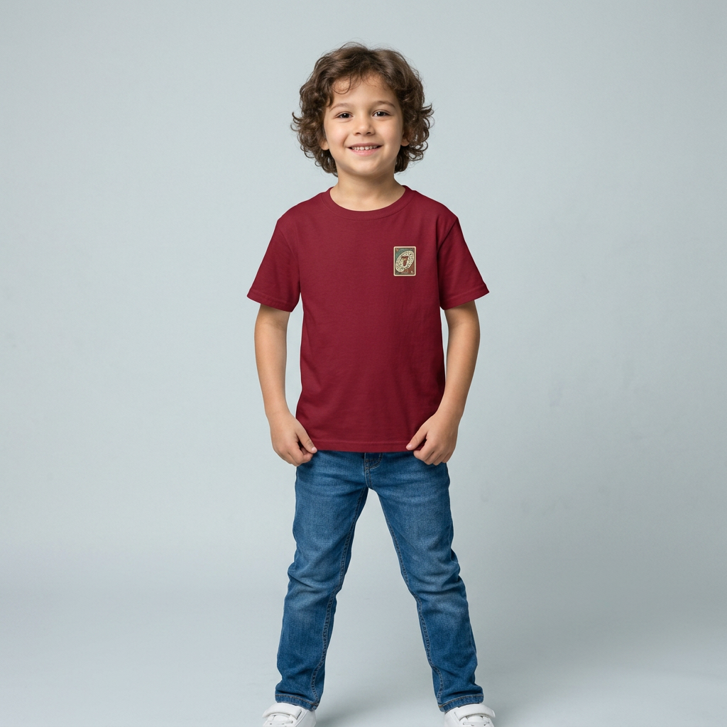 Kids 'Puppy Paws, Uno Draws' T-Shirt