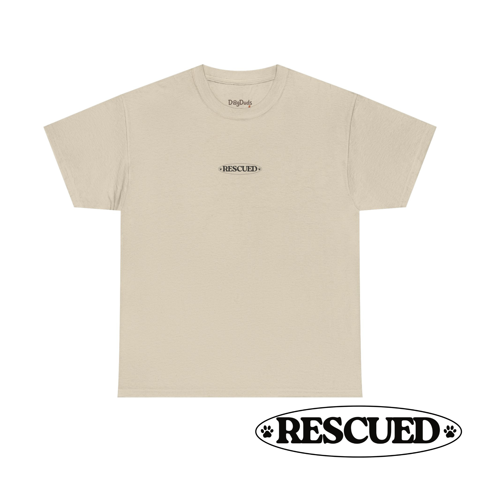 Australian Shepard - Who Rescued Who? T-Shirt