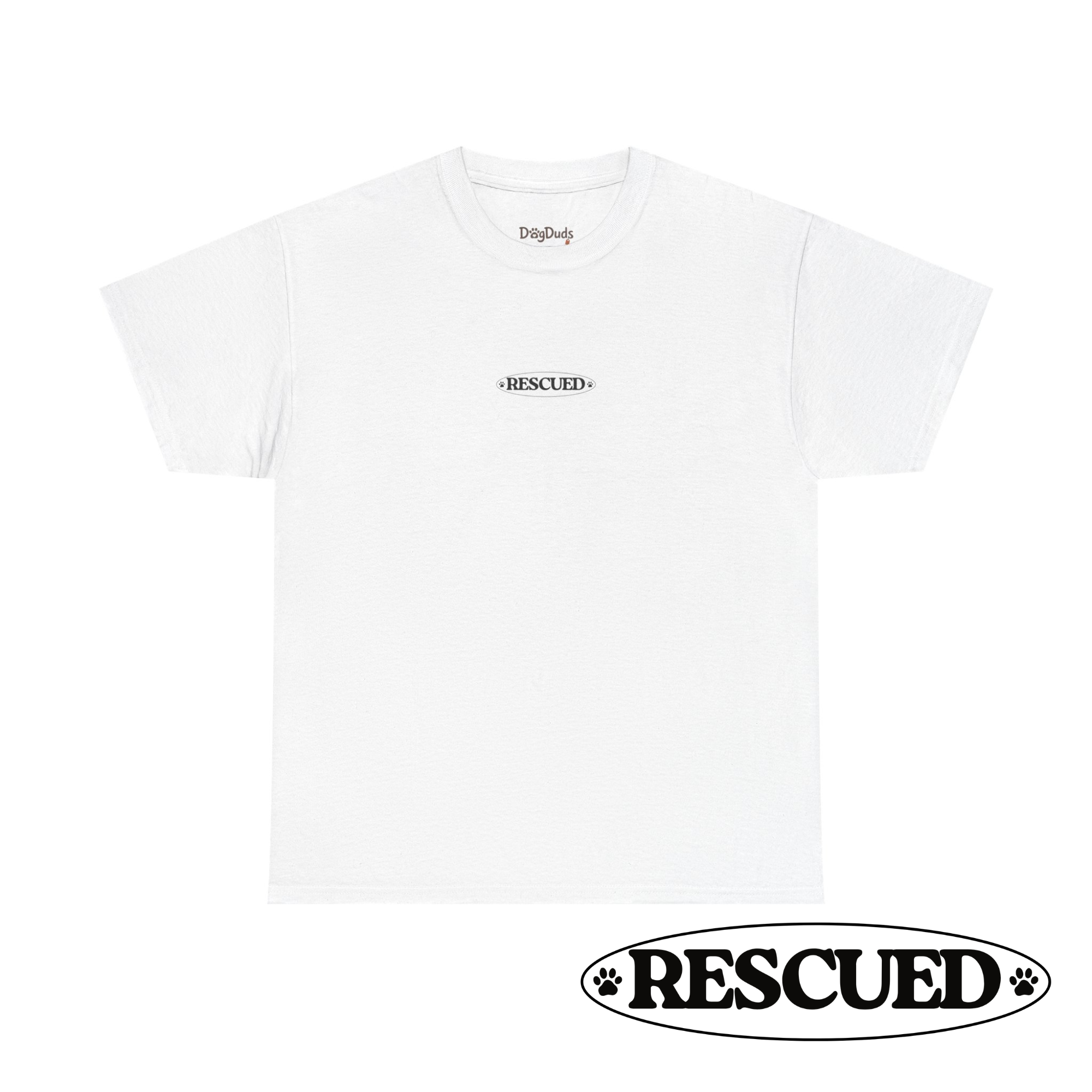 Golden Retriever - Who Rescued Who? T-Shirt