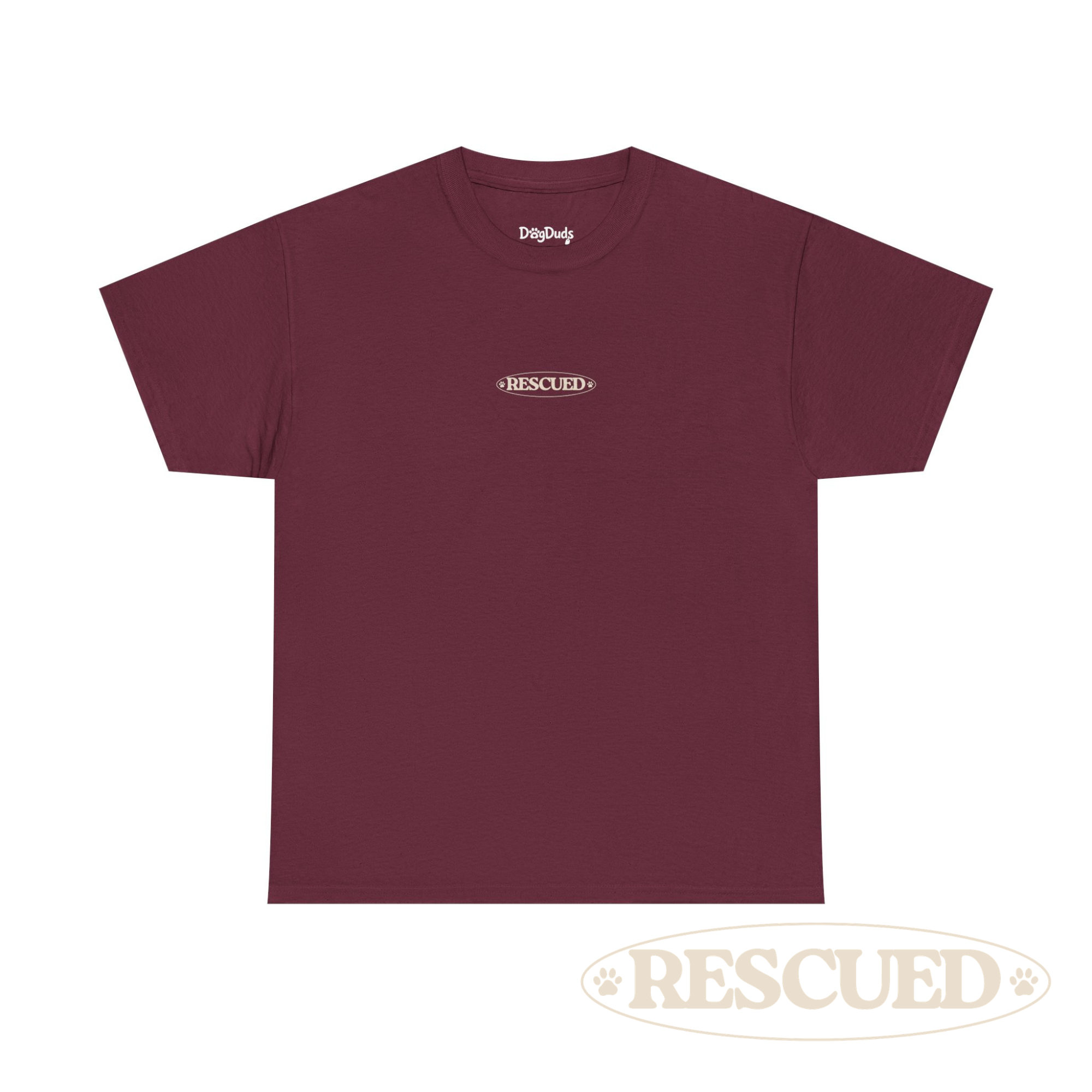 Husky - Who Rescued Who? T-Shirt
