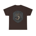 German Shepherd “I Don’t Bark. I Assess Threats.” Unisex Heavy Cotton Tee