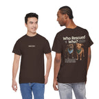 Pitbull - Who Rescued Who? T-Shirt