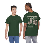 Husky - Who Rescued Who? T-Shirt