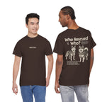 Husky - Who Rescued Who? T-Shirt