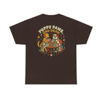 Puppy Paws, Uno Draws T-Shirt — Funny Dog Lover Card Game Tee