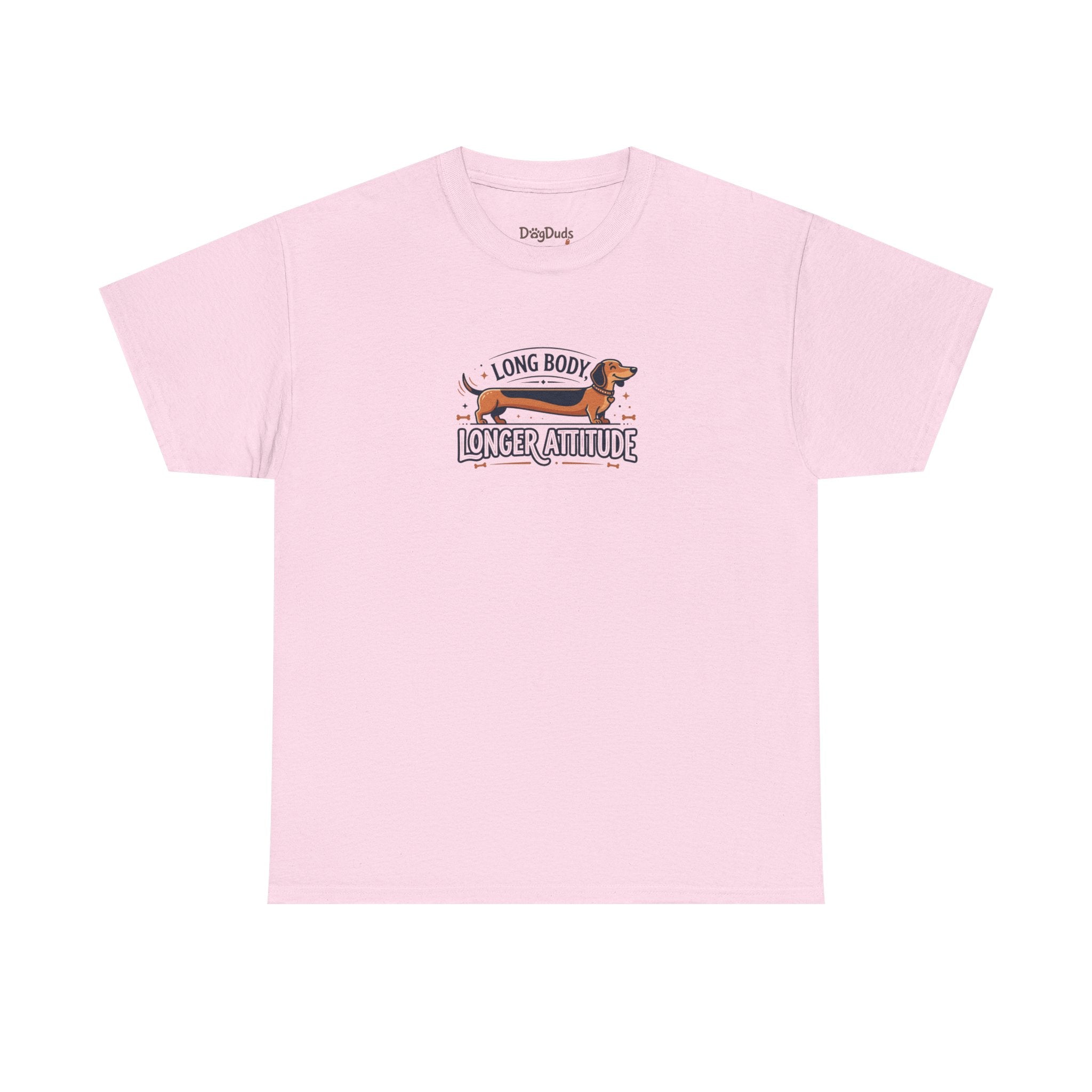 'Long Body, Longer Attitude' T-Shirt — Bold Statement Graphic Tee