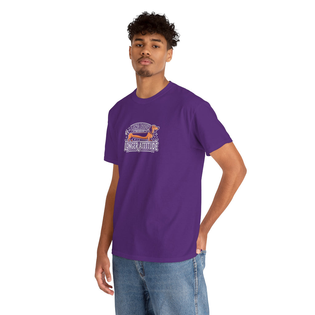 'Long Body, Longer Attitude' T-Shirt — Bold Statement Graphic Tee
