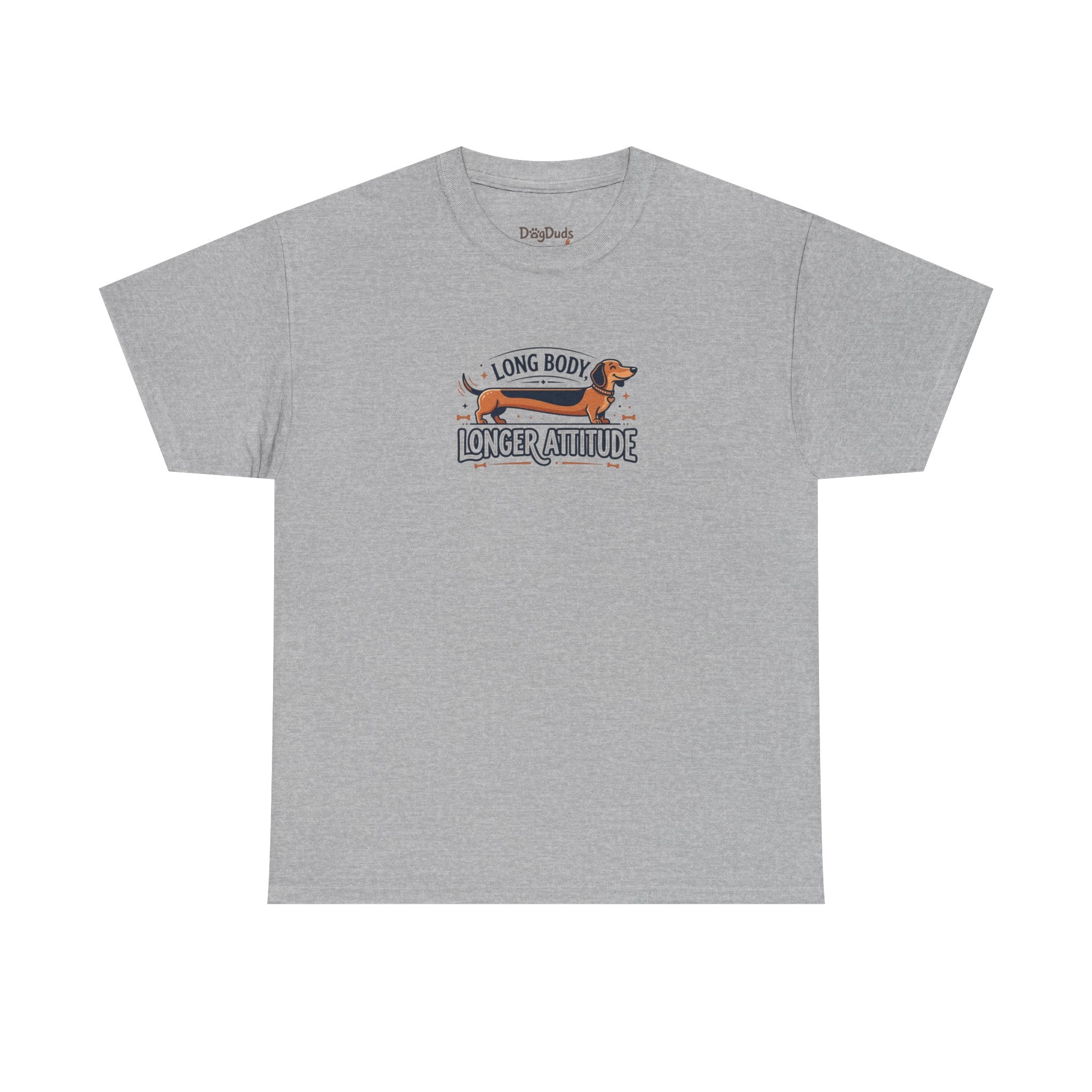 'Long Body, Longer Attitude' T-Shirt — Bold Statement Graphic Tee