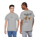 Golden Retriever - Who Rescued Who? T-Shirt