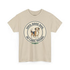 Mixed-Breed “100% Good Dog. No Label Needed.” Unisex Heavy Cotton Tee