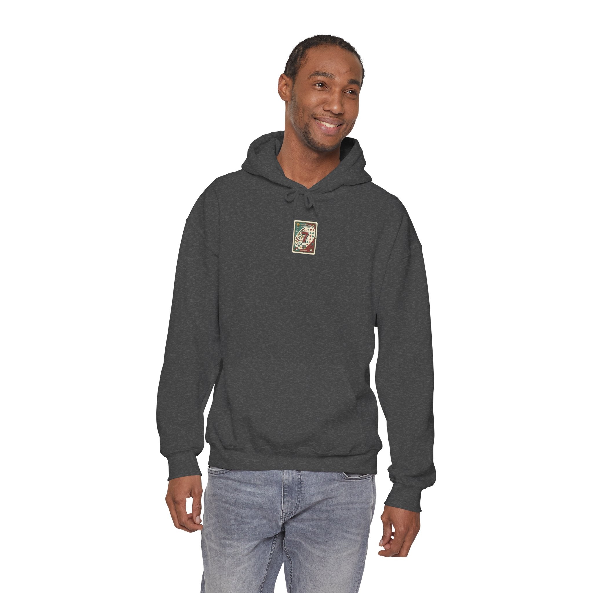 Puppy Paws, Uno Draws Hoodie — Funny Dog Lover Sweatshirt