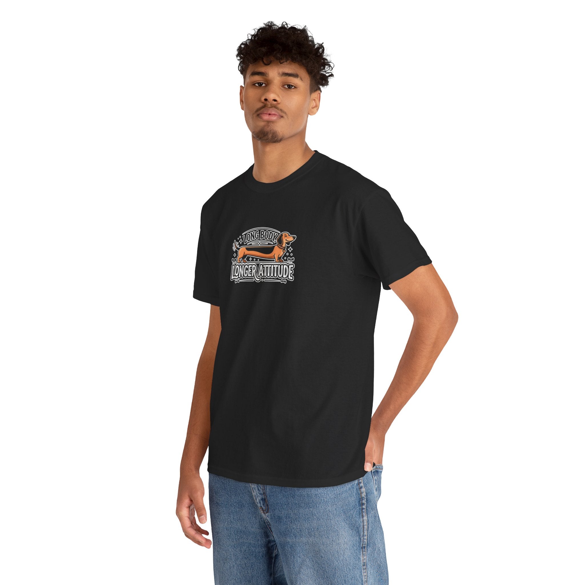 'Long Body, Longer Attitude' T-Shirt — Bold Statement Graphic Tee