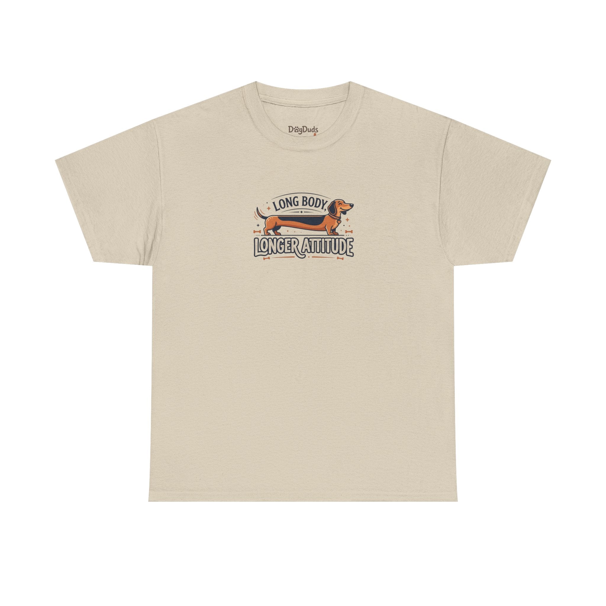 'Long Body, Longer Attitude' T-Shirt — Bold Statement Graphic Tee