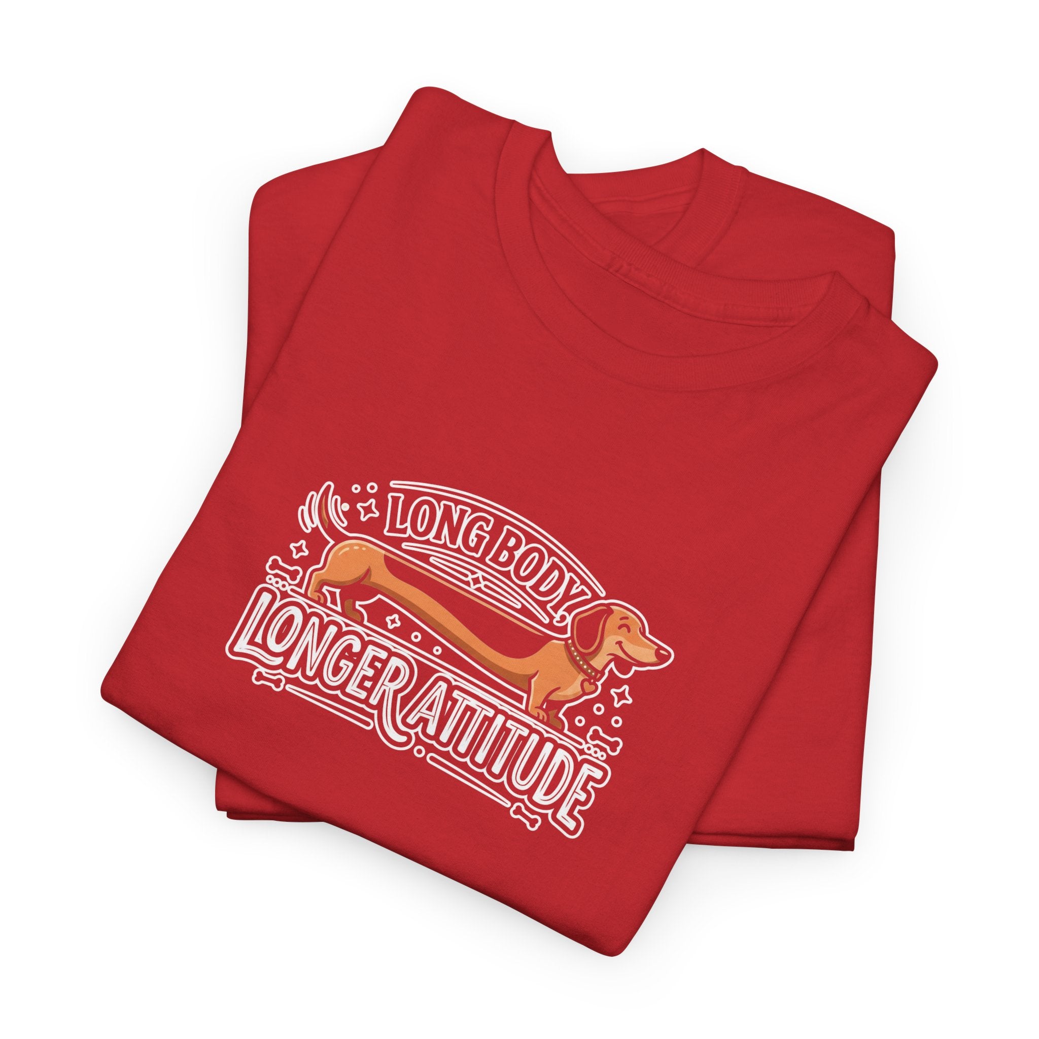 'Long Body, Longer Attitude' T-Shirt — Bold Statement Graphic Tee