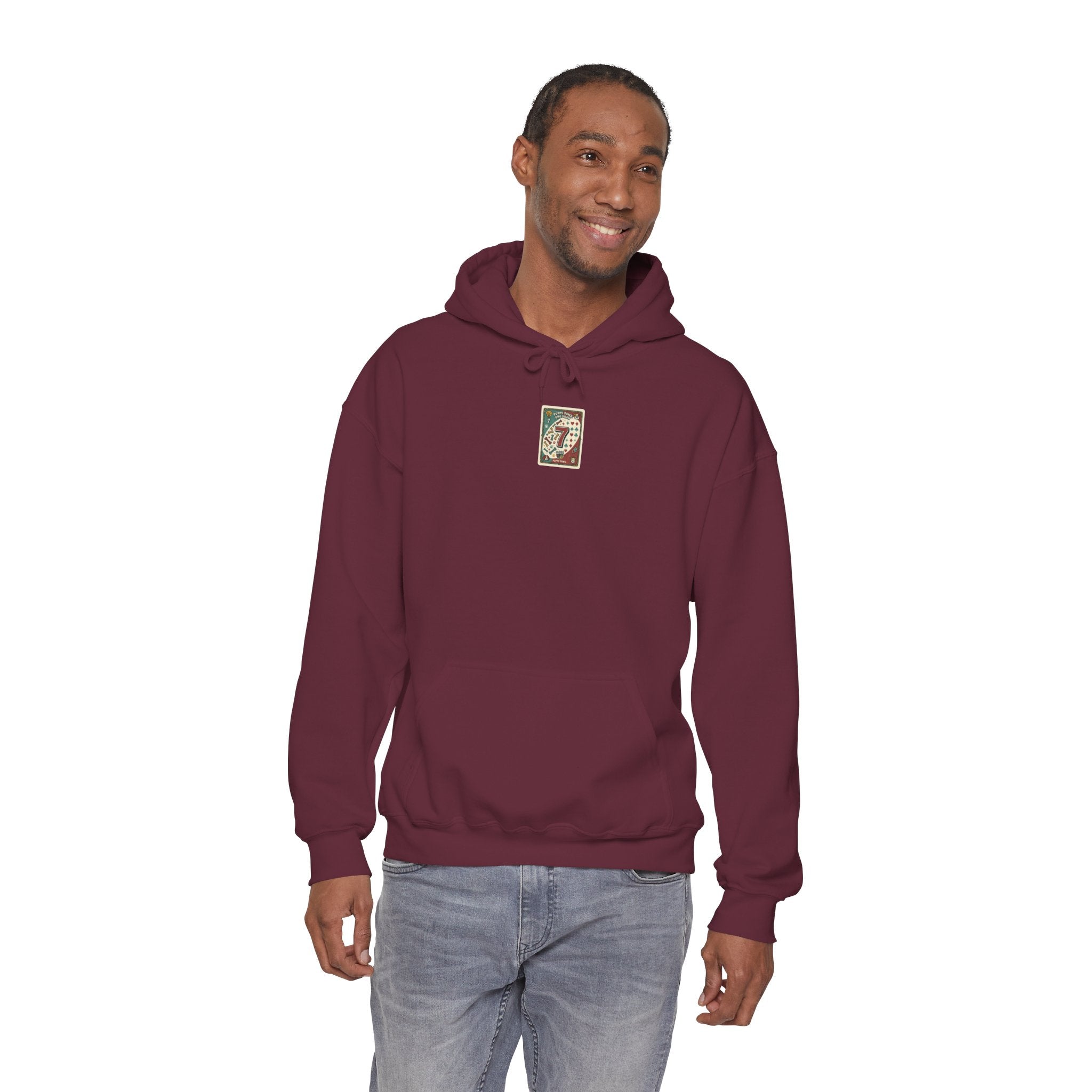 Puppy Paws, Uno Draws Hoodie — Funny Dog Lover Sweatshirt